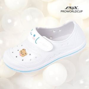 [PWX]PWX키즈 시나모롤 화이트 실내화(WT)