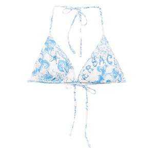 베르사체 그래픽 프린트 비키니 탑 10014061A15468