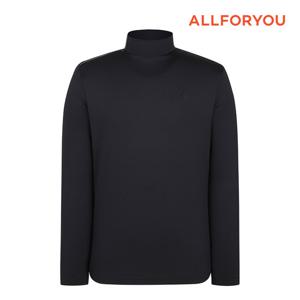 [올포유] 23FW 남성 어깨 시보리 패치 하이넥 베이스레이어 티셔츠 AMTHM8287-199
