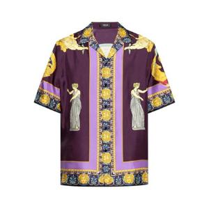 25 FW 베르사체 실크 프린트 셔츠 10039261A15437 TP441414977