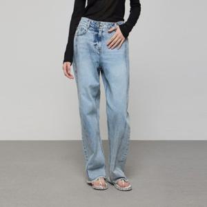 듀엘  테이퍼드 아이스 데님 팬츠 (D252PSA437)