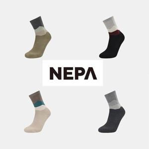 [네파]공용 오르고 에어로쿨 장목 양말 (2족세트)_7LC8317_BP