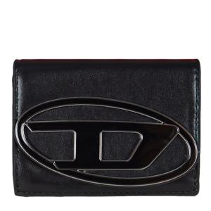 디젤 25FW 1DR 트라이폴드 코인 반지갑 블랙 X09887PR818 T8013