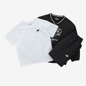 [뉴발란스]뉴발란스 키즈 [3PCS] 일러스트 우븐 셋업 NK9YF1212U