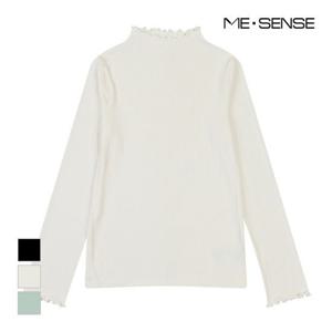 [미센스]MARIO물결넥 슬림티셔츠_MB2ZTSP215Z