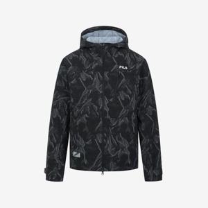 [휠라] TAG가 199,000원 시즈널 패턴 후드 바람막이 (FS2JKG3206U_BKP)