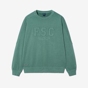 [휠라] TAG가 109,000원 피그먼트 워싱 맨투맨 (FS2POH1107X_SAG)