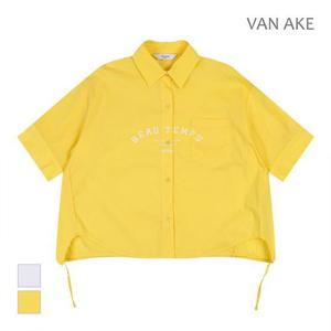 [반에이크]MARIO캐주얼 프린트 반팔 셔츠_VB38BLUD04Z