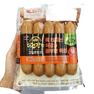 씨제이_더건강한 그릴후랑크_300Gx2 20789