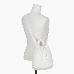 르꼬끄 [택가 99000원]우먼스 윈터 퍼 버킷백 QO422WBGO1_IVY