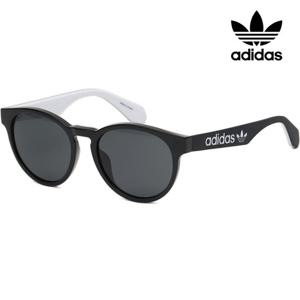 아디다스 선글라스 라운드 블랙 심플 데일리 뿔테 스포츠 OR0025 01A