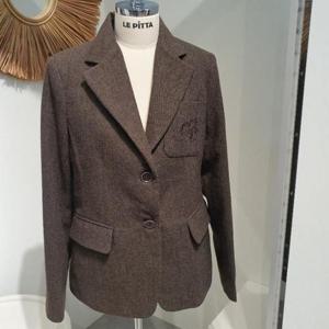 르피타 HC06 로렌 자수배색 자켓(카키) L254BJKA66