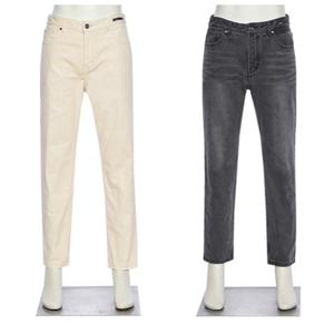 [레노마] RPGMDP0102A F W 슬림핏 면데님 캐주얼바지 2종택1