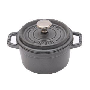 [스타우브]원형 꼬꼬떼 냄비 20cm 그레이 (ST102018)