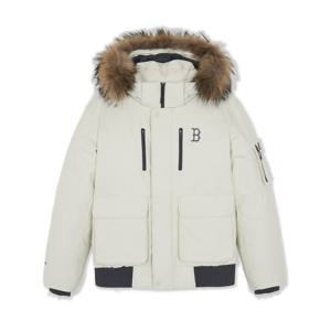 MLB  (3ADJB4156-43CRD) 고프코어 아웃포켓 FUR 구스 숏패딩