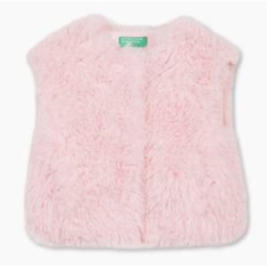 [베네통키즈]25FW-컬러 퍼 베스트/QAVT02561