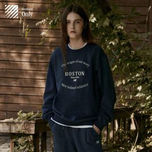 M 뉴발란스긴팔티 TQK NBNCECA013-52 UNI 보스턴 클래식 맨투맨 (SEMI OVER FIT)