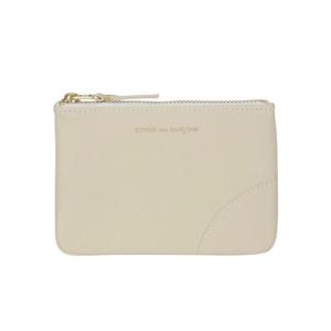 꼼데가르송 클래식 레더 라인 파우치 SA81003 OFFWHITE DOM