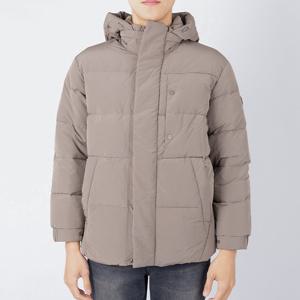[게스]게스 남성 후드탈착 중힙다운 패딩 카키 MO4W5877 K