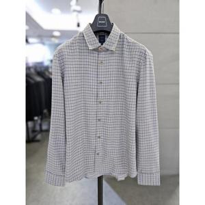 바쏘옴므 세이브존03 바쏘옴므 남자 가을 남방 체크 긴팔 셔츠 WSAFY4TT53A