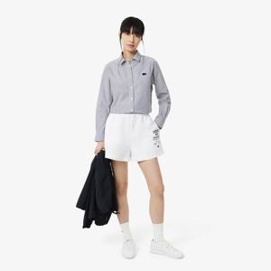 [라코스테공식] 여성 LACOSTE 워딩 쇼츠 FF9845-55G 001