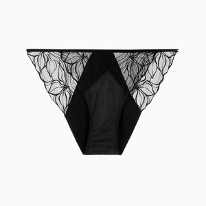 [캘빈클라인 언더웨어](QF8353AD-UB1)여성 CK 블랙 플로럴 레이스 AF 비키니