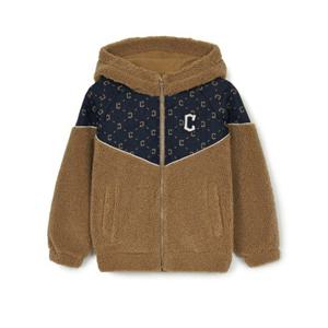 MLB키즈자켓 JQT 7AFDRM146-45BGD 다이아 모노그램 우븐자카드배색 후리스 클리블랜드 가디언스