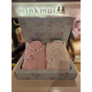 밍크뮤ch 26SS 쁘띠 프룻 모달 배내가운 2종택일 출산백일선물 (3617000103)