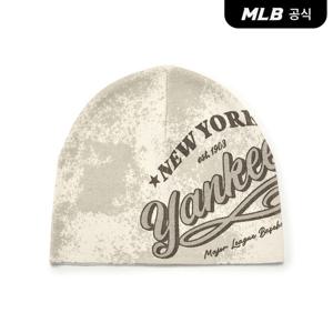 [MLB공식] 26SS 빈티지 스프링 비니 NY (Cream) 3ABNV0163-50CRS