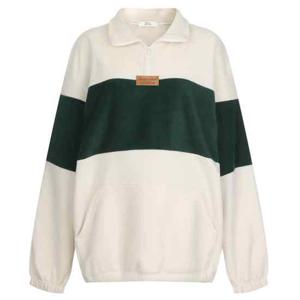 샵앤) 국산 여성 반집업 후리스 와펜 아노락 맨투맨 MER-WSH-20999-그린