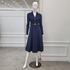 [미니멈]카라넥 모던 클래식 A라인 원피스 (MYAAWO2490NA)_IC