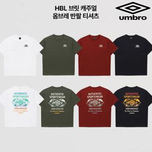 [엄브로]HBL 브릿 캐주얼 옴브레 반팔 티셔츠 UR121CRS23 4종