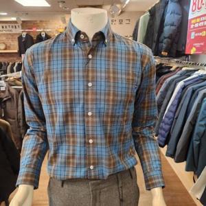 런던포그(천호이마트) HL01 세미 일자 기본 에리 긴팔 남방 LPWVA751(46)