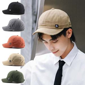 남자 여자 숏챙 짧은챙 야구모자 볼캡 숏챙모자 운동