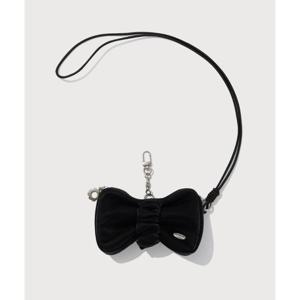 커버낫 W 클로버하트 패디드 리본 파우치 B1 CO2504TC95 BK PI