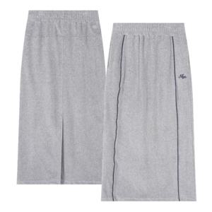 [NBA] 여성 벨로아 스커트 (M/그레이) N254TK711P