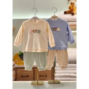 압소바 HK(쌍둥이선물)토모 상하세트(26년봄신상) (A1113004H)