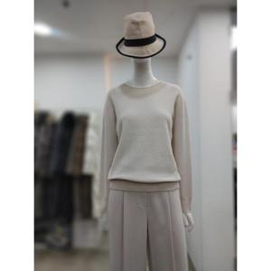 SI 세이브존04 라운드 스팽글 글리터 니트 SLU1129230OM