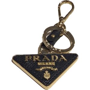 [프라다]프라다 1PP12853F0002(사피아노 가죽 및 메탈 키링)