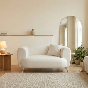 [착불] 동서가구 마론 아쿠아텍스 패브릭 2인용 소파 DF927822