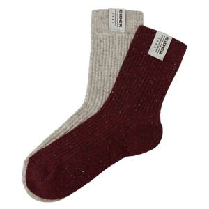 아이더 [택가 45,000원] POP 여성 코지 울 중목 2세트 양말 DWW25S06