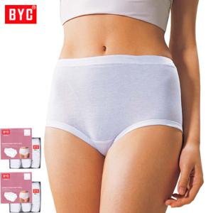 BYC백색 맥시 여삼각팬티6매입 BYT7530
