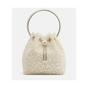 지미추 Bon Bon 스몰 임벨리시드 레이스 버킷 백 P01103924