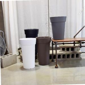 대형 플라스틱 화분 롱화분 긴원형 30x53cm