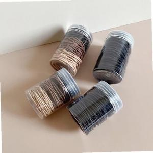 (헨리제이에스)기본 머리끈 짱짱한 헤어끈 100개묶음