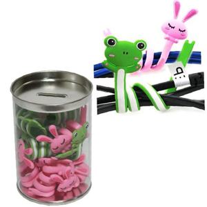 헤어밴드 겸용 케이블타이 12P 깡통악세서리