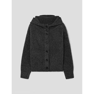 (35615ASME4) [에잇세컨즈] 하이넥 후드 카디건  애쉬