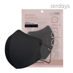 에어데이즈 KF94 새부리형 마스크 중형 50매 블랙