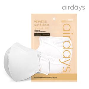 에어데이즈 마스크 KF94 새부리형 마스크 소형 10매 화이트