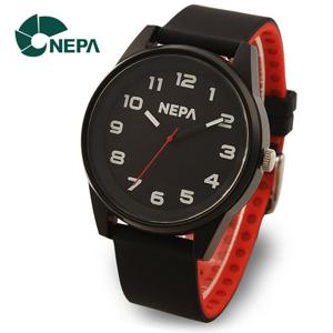 네파 학생 방수 공용 남성 여성 시험 합격 수능시계 N356-BLACK